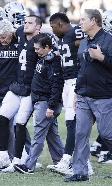 Oakland Raiders Notes, Observations: Carr Down and A Look Back